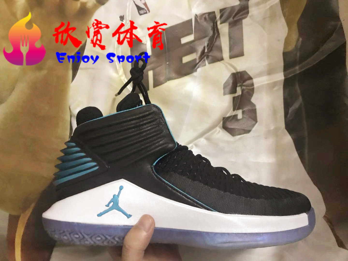 AIR JORDAN XXXII AJ32乔32黄蜂 CEO黑紫球鞋 AH3348-016-封面