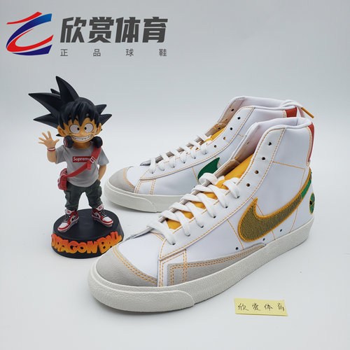白休闲板鞋NikeBLAZERMID