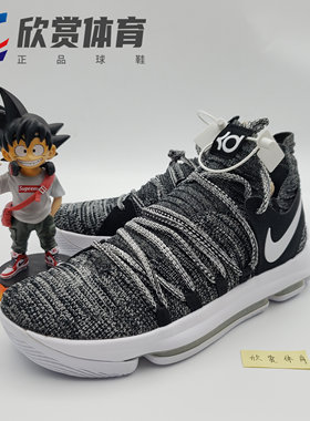 KD10奥利奥杜兰特黑白