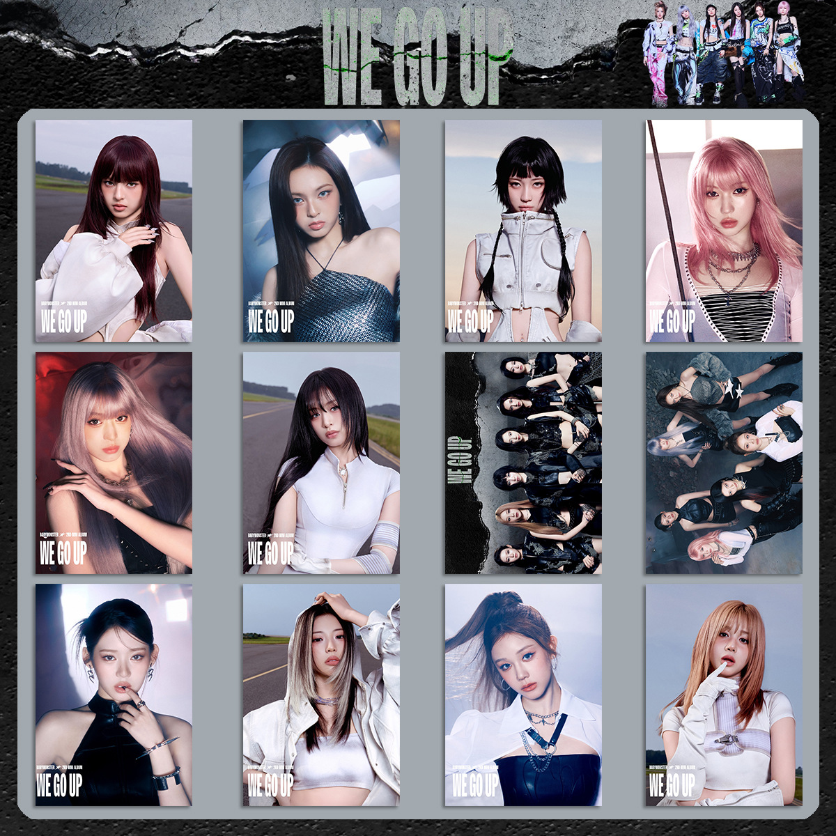 BABYMONSTER宝怪海报周边画报ins