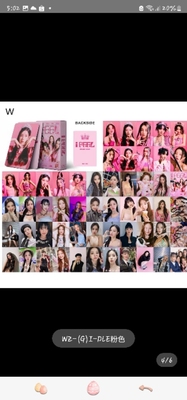 女娃人物美图收藏lomo盒装塑封