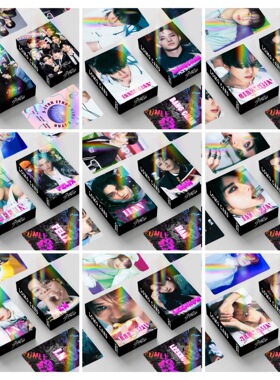 镭射闪卡 Straykids新专LOMO卡 felix leeknow Hyunjin 照片卡ins