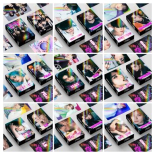 镭射闪卡 Straykids新专LOMO卡 felix leeknow Hyunjin 照片卡ins