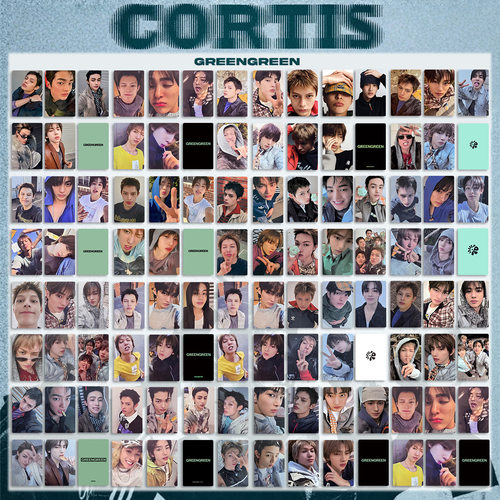 CORTISGREENGREEN日咖特典小卡