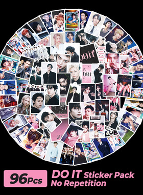 StrayKids DO IT贴纸 2026新款韩流不干胶SK明星收藏装饰贴画96张