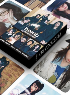 现货55张ILLIT小卡片bomb自印Billyeoon Goyangi (Do the Dance)