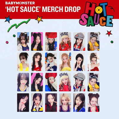 宝怪BABYMONSTER数码单曲照片卡