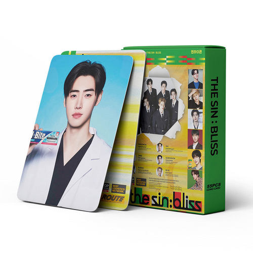 55张E嗯THESINBLISS明信片礼物