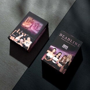 BlackP粉墨DEADLINE 巡演周边小卡 KPOP演唱会ROSE收藏lomo照片卡
