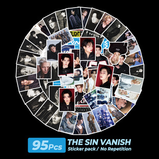KPOP E团贴纸 2026新款7th Mini Album THE SIN VANISH同款贴95张