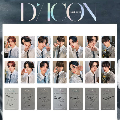 D社小卡李羲承朴成训白衣耳机卡