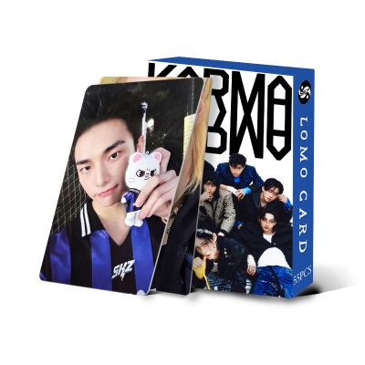 straykids四KARMA小卡收藏卡应援