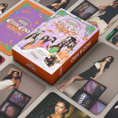 KATSEYE新款2026小卡 Mod Mad周边相册装饰应援纪念lomo卡55张ins