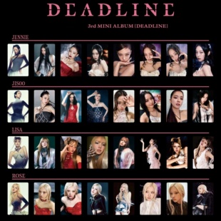 BP粉墨JENNIE照片卡 kpop金珍妮Lisa个人回归专辑周边自印单人照