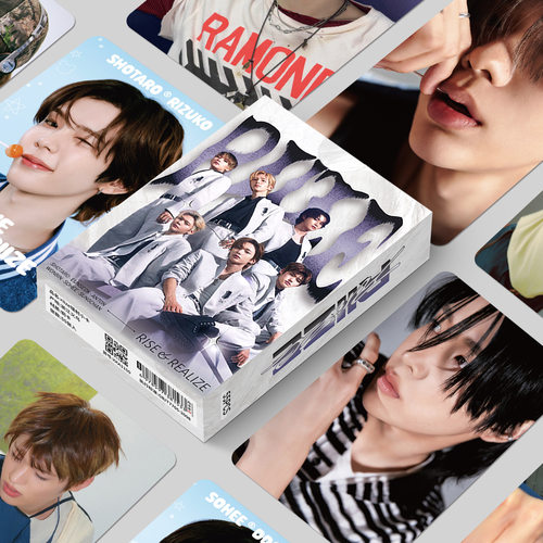 55张RIIZE镭射小卡自印小卡片