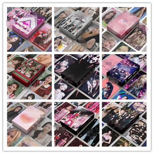 55pcs整合1链接韩流卡片lomo粉墨小卡周边收藏科切拉音乐节世巡演