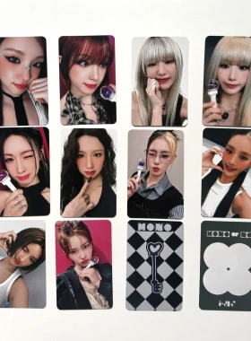 i-dle女娃MONO MCD打歌卡 idle幸运卡FM逆应援自制特典小卡照片卡