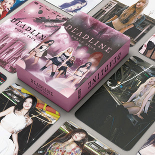 现货Kpop BP小卡 2025世界巡演DeadLine周边照片卡JENNIE应援ROSE