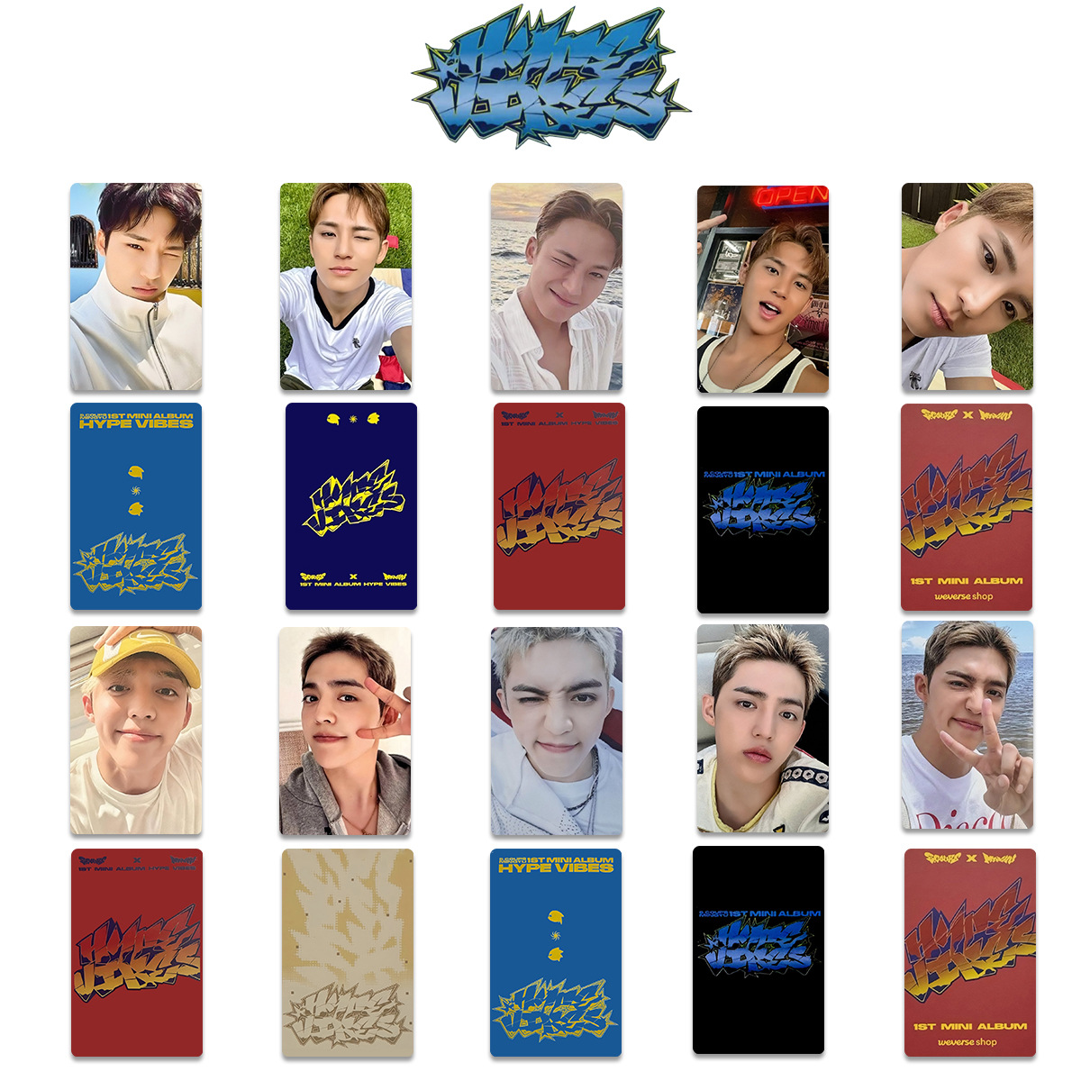 S.COUPS自印卡MINGYU照片单人