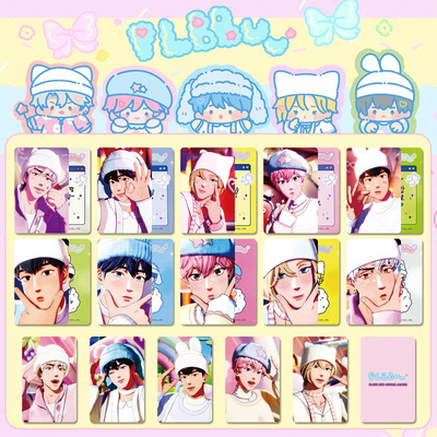 PLAVE《PLBBUU》专辑卡 明信片 特典卡 幸运卡 收藏卡 雾 周边ins