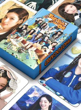 现货TWICE盒装55张卡片10周年TEN STORY GOES ON周边自印lomo礼物