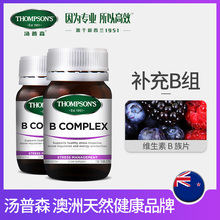 缓解压力补充B族营养 澳洲Thompsons汤普森综合维生素B 2瓶装