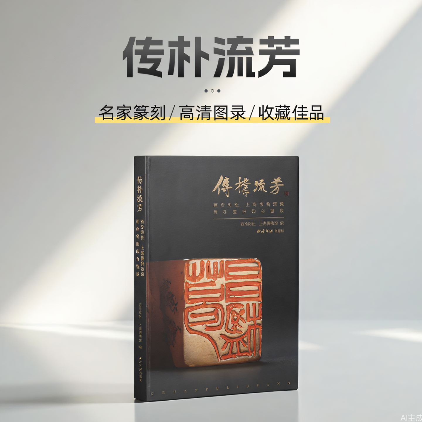 传朴流芳：西泠印社、上海博物馆藏传朴堂旧印合璧展 上海博物馆藏68方+西泠印社藏54方共122方 历代名家篆刻印谱印章临摹收藏鉴赏