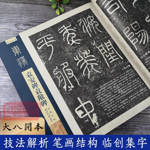 笔法讲析袁安碑袁敞碑 轻松进阶