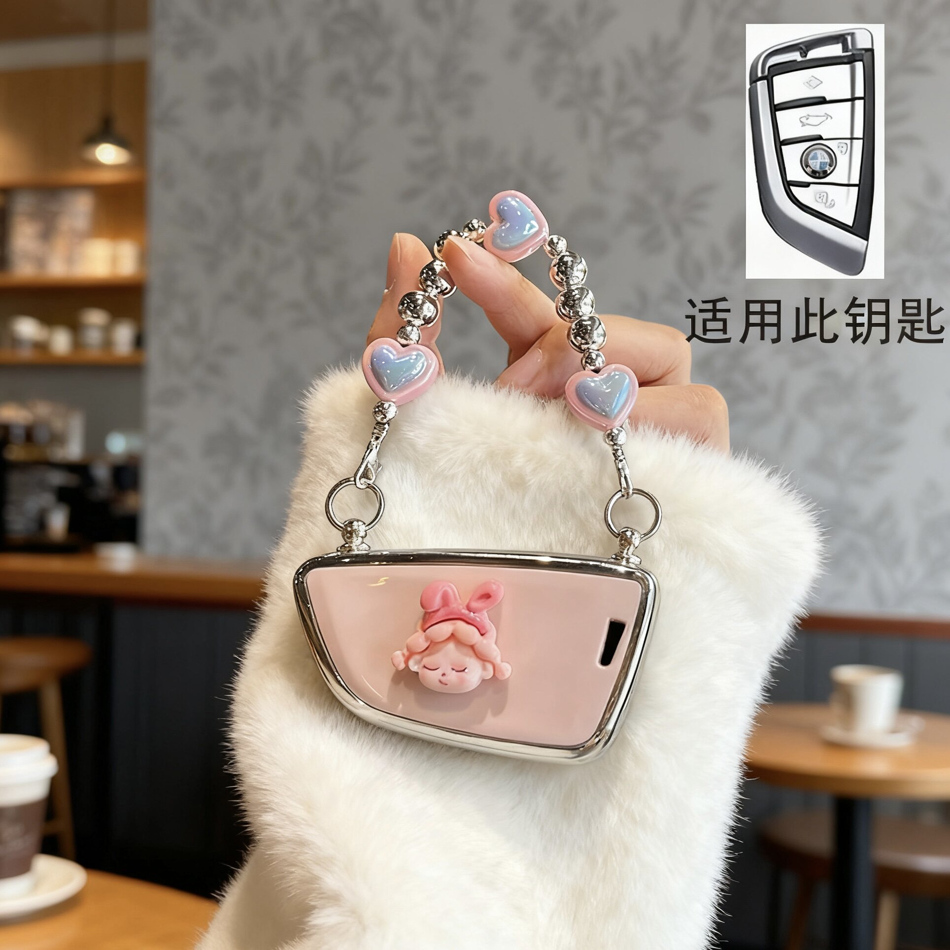 适用宝马3系钥匙套5系x3车x车用钥匙包