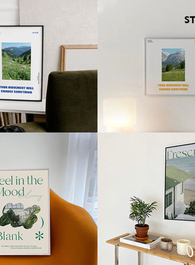 4ES|合集 关于绿色 摄影照片装饰画艺术海报拍摄道具墙贴装饰