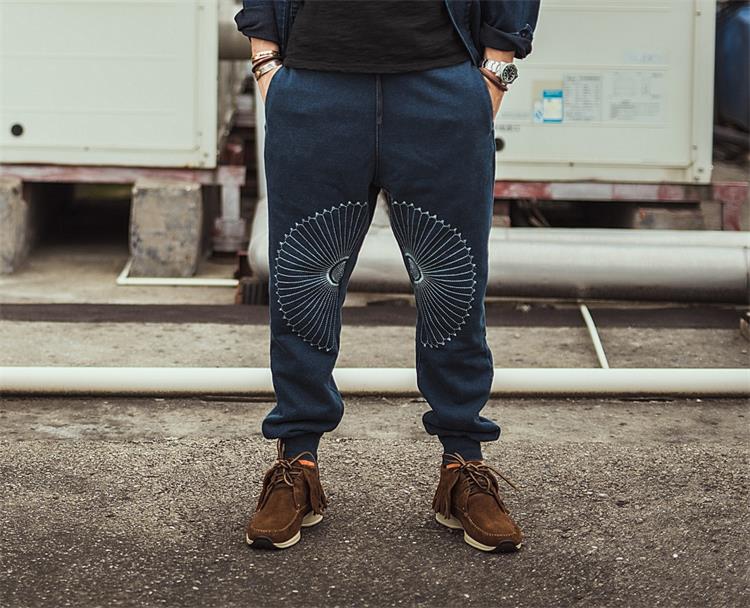 hdk(海觉450克重磅菊花束脚裤