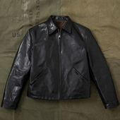 短款 7号全植马皮机车直拉701夹克 版 型 1930S HDK TWC 海觉