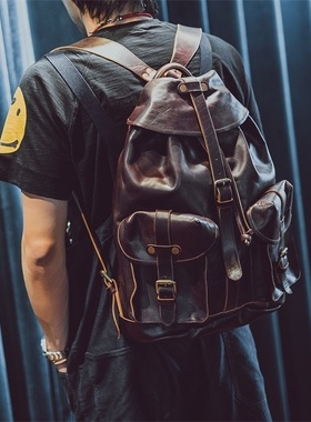 HDK(海觉) HORWEEN CXL 5.5OZ马皮2代伞兵包双肩包 RRL