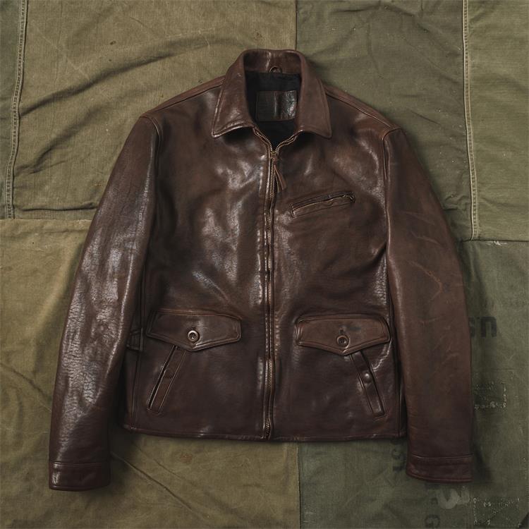 horween海觉牛皮机车风机车