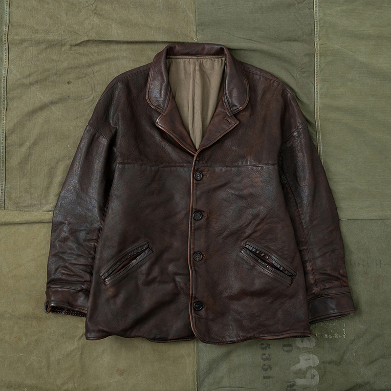 男士皮衣外套海觉伊顿