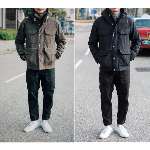 GarCle Labo Mountain Parka 紫标四袋冲锋衣夹克外套男机能 现货