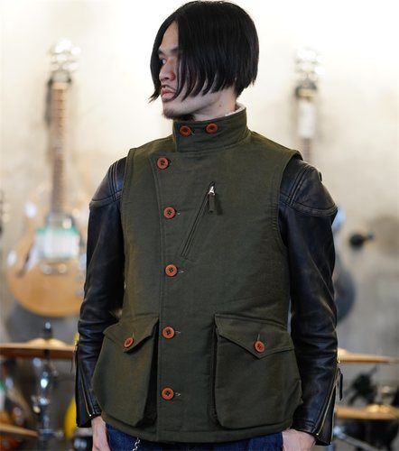 皮毛一体保暖马甲阿凡达防