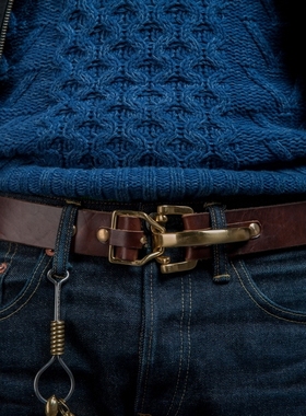 HDK(海觉) HORWEEN(35mm)骑兵皮带 腰带 利特尔顿