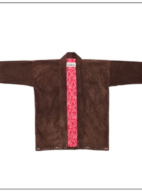 HDK(海觉） sanjuro kimono 翻毛牛皮 道袍 和服 VSVM 风格
