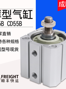 C55薄型气缸SMC型CD55B20-5/10/15/20/25/30/40/50/60/80/100-M