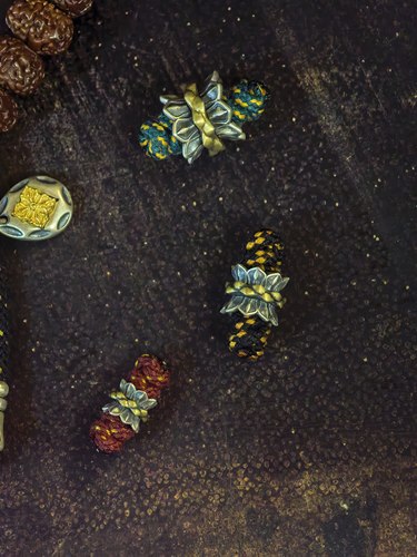莲花线束，隔珠，S925银，金刚线束，绳束，DIY小配件，文玩配饰