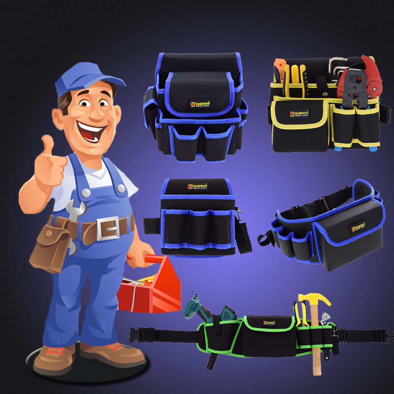 贴壁纸墙纸工具包腰包 迷你 帆布多功能挂包维修收纳电工安装施工,五金/工具,工具包,淘宝优惠券,粉丝福利购,淘宝优惠卷