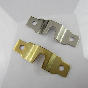 相框暗挂钩 金银横直条挂 油画挂画钩 十字绣五金配件 200个/包