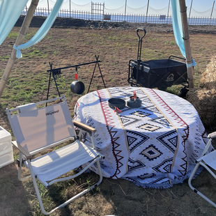 露营帐篷垫子加厚防潮户外野餐毯街边集市夜市摆摊桌布后备箱装饰