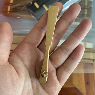 口袋扇雙面彩色灑金折扇漢服拍攝兒童 2.5寸4玉竹迷你小掛扇隨身袖