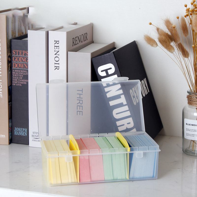 日本进口动漫卡片收纳盒透明