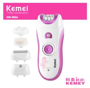 Kemei 3066 6 in1 Elecric Epilator for Women Hair Removal Mac