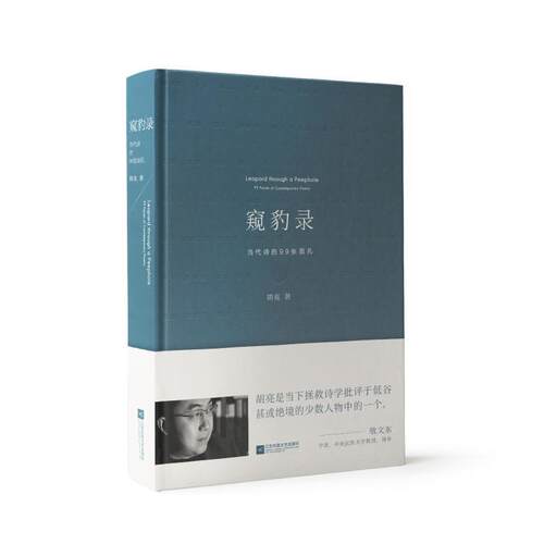 正版包邮  窥豹录：当代诗的九十九张面孔（精装） 9787559429421 胡亮 江苏凤凰文艺出版社有限公司