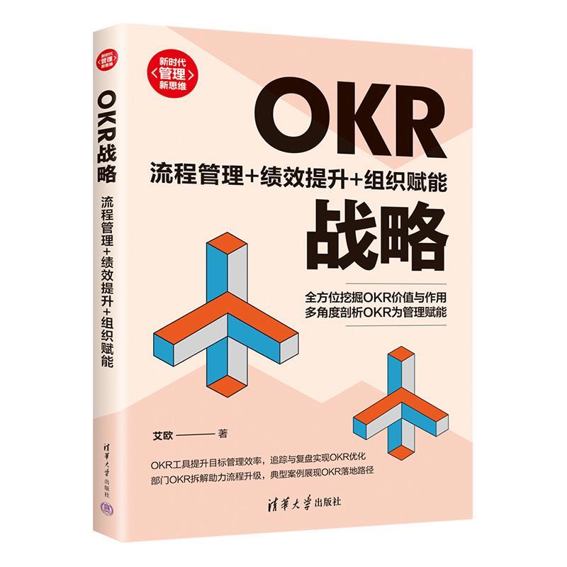 正版包邮  OKR战略：流程管理+绩效提升+组织赋能 9787302661375 清华大学出版社 艾欧