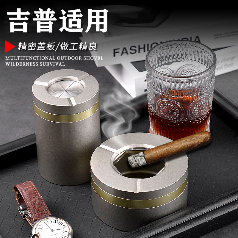 吉普车载烟灰缸牧马人4XE大切诺基指南者自由光JEEP改装汽车配件